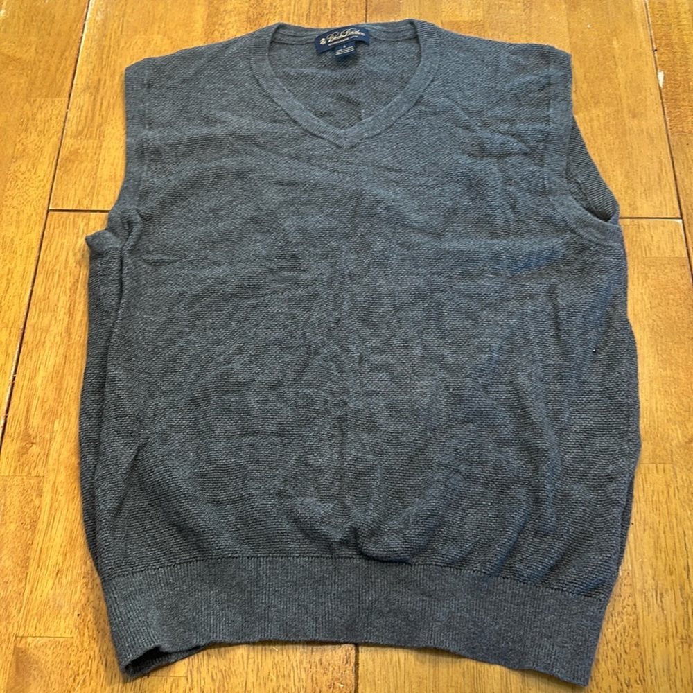 Brooks Brothers Cotton-Cashmere Sweater Vest